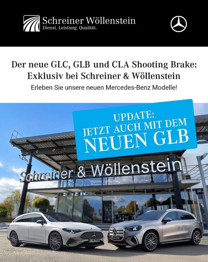 Werbebild zur Roadshow von Schreiner & Wöllenstein