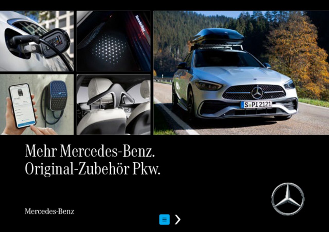 Titelbild Zubehörkatalog PKW 2024