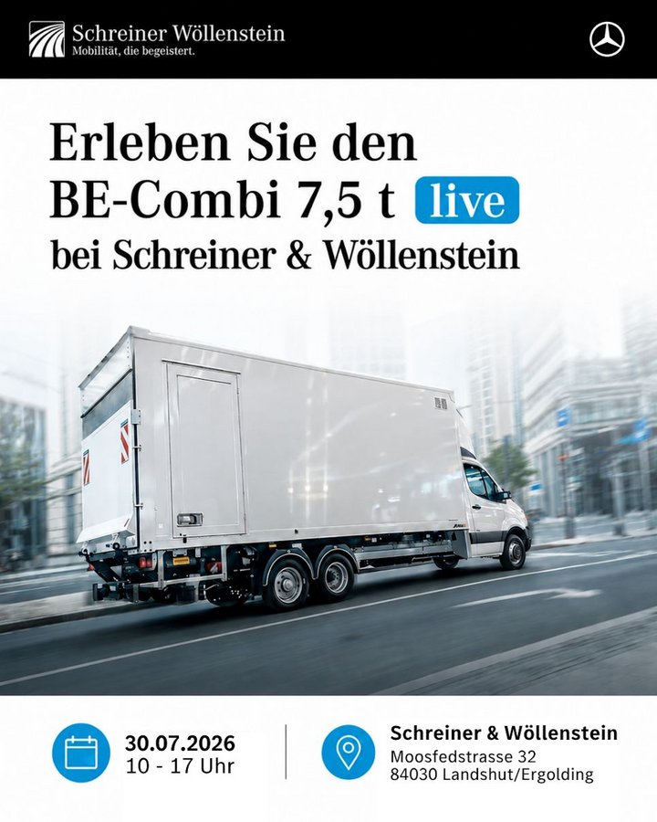 Mercedes-Benz BE-Combi Roadshow Banner