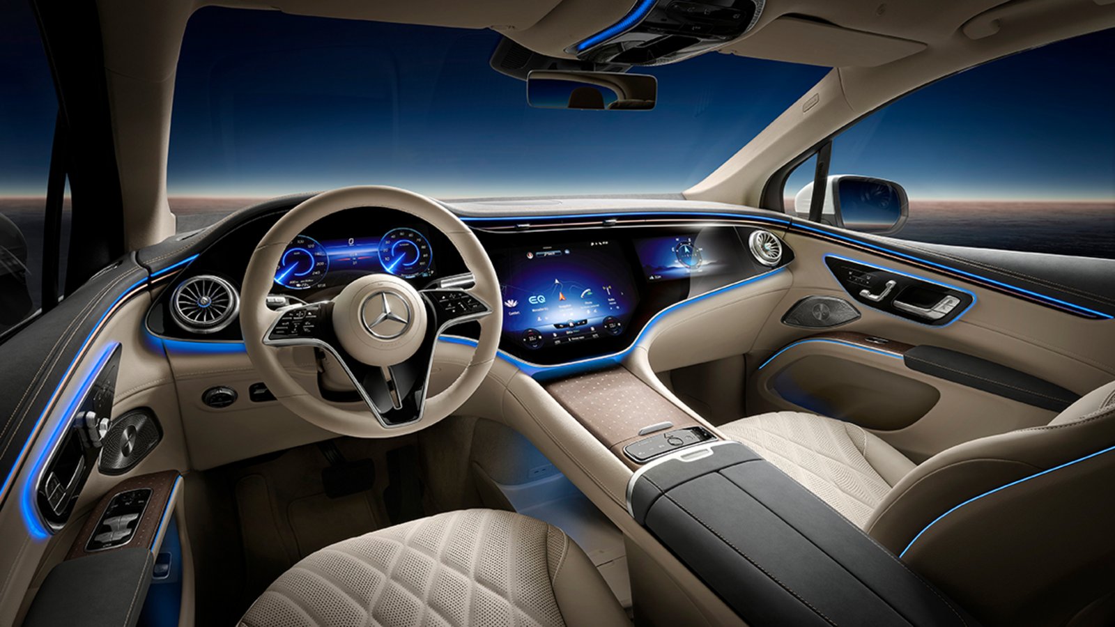Mercedes-Benz EQS SUV 2022 Interieur
